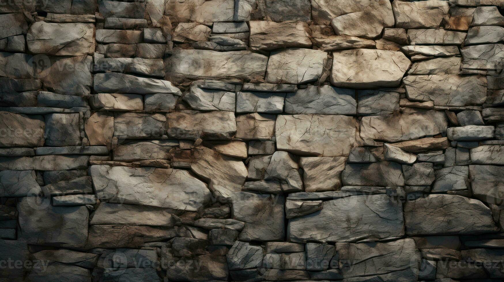 Stone texture detailed 3d background, hyper realistic, photorealistic, highly detailed. Generative AI photo