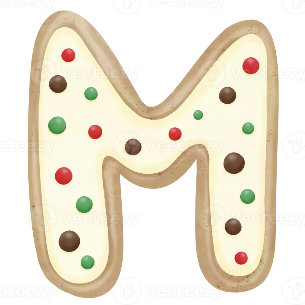 Christmas cookies letter 33648044 PNG