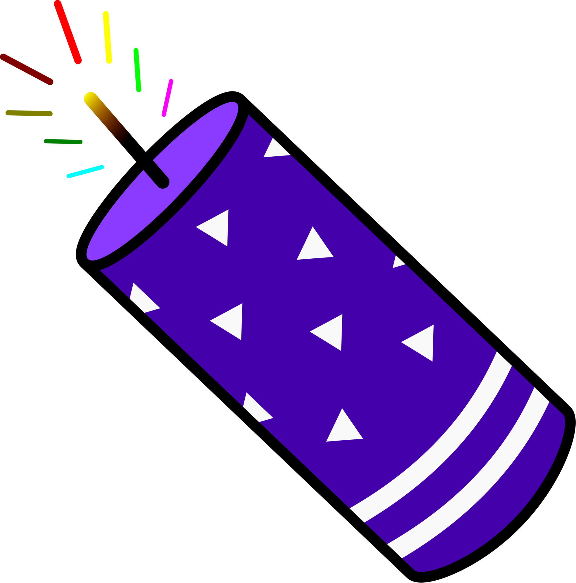 simple cartoon fire cracker 33649246 PNG