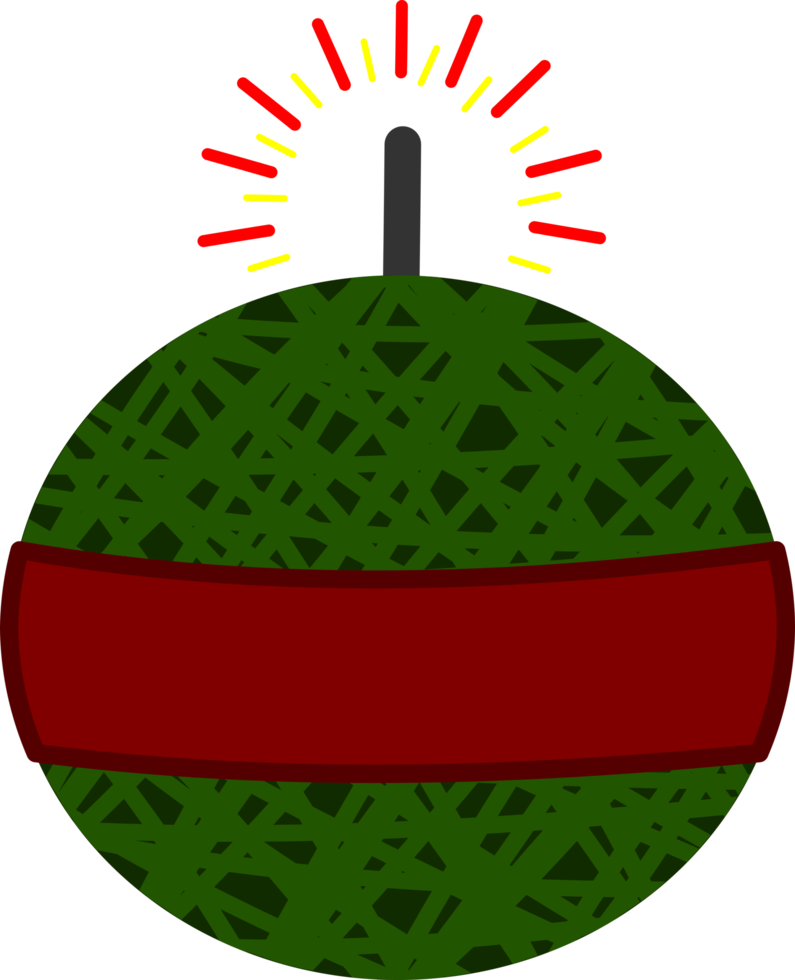 simple cartoon  fire cracker png