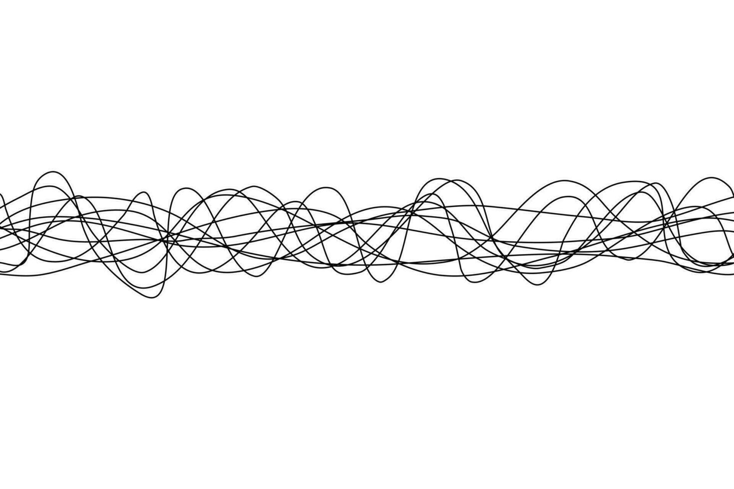Hand drawn lines. Abstract pattern wave simple seamless, smooth pattern, web design, greeting card, textile, flow lines background . wavy shape .Striped linear pattern . Vector illustration