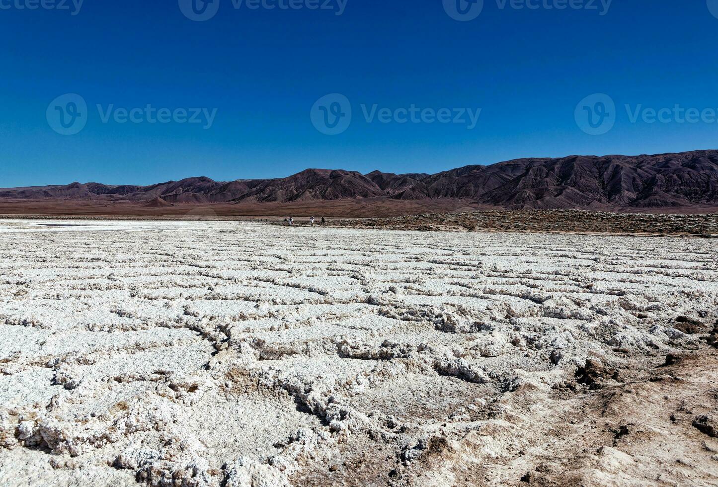 Landscape of the Hidden Baltinache Lagoons - Atacama Desert - Chile. photo