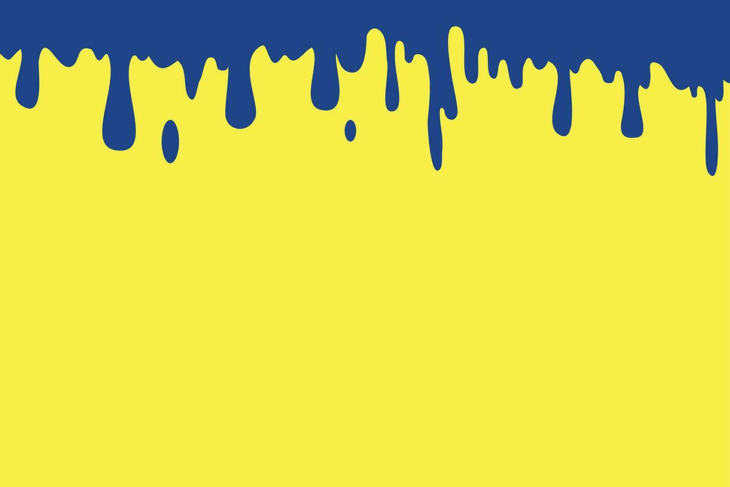 azul color gotas en amarillo antecedentes vector