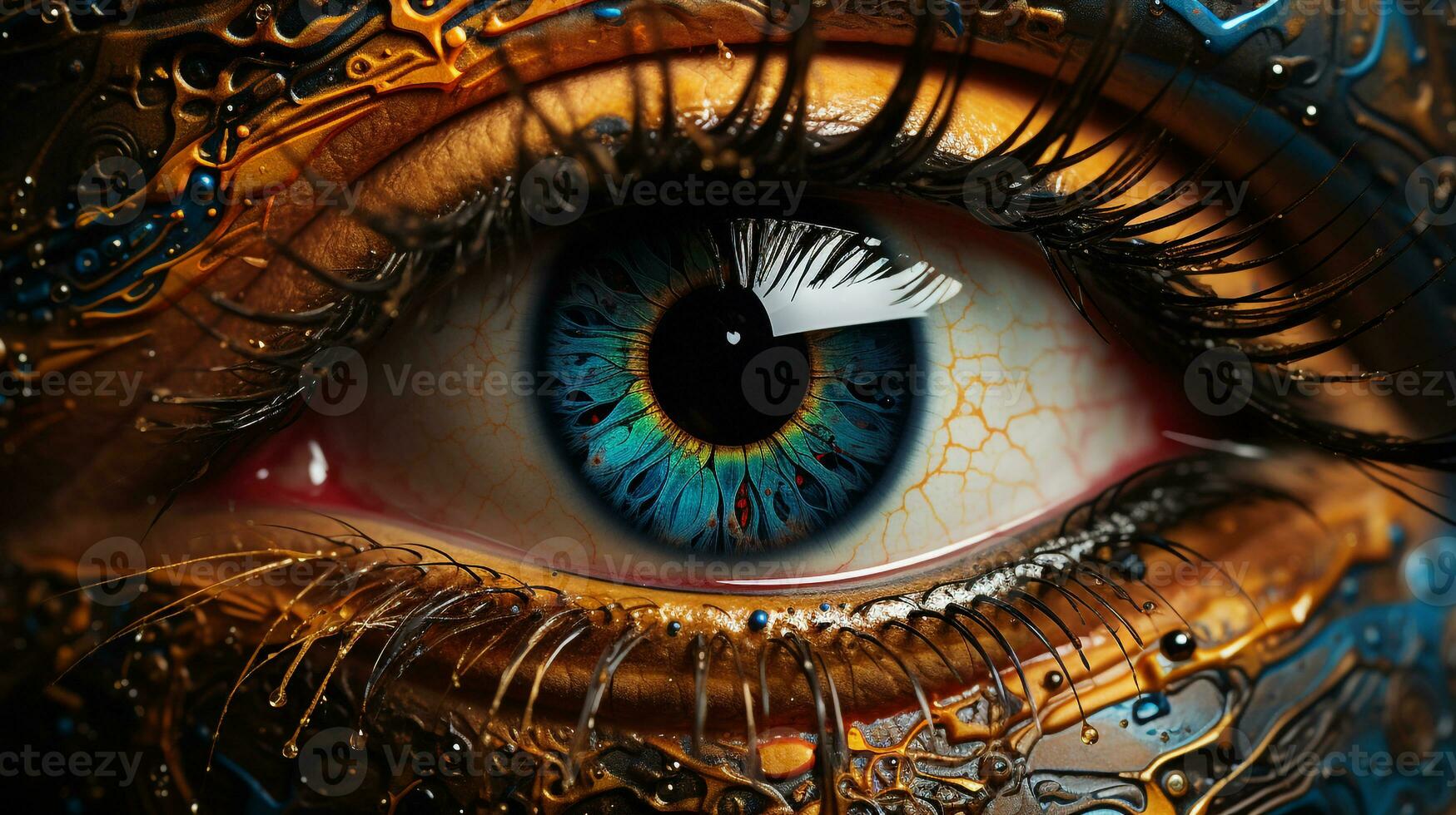 wonderfull eye background photo