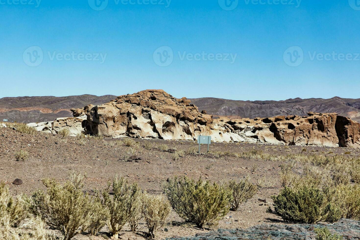 Yerbas Buenas Archaeological Site - Chile. Cave Paintings - Atacama Desert. San Pedro de Atacama. photo