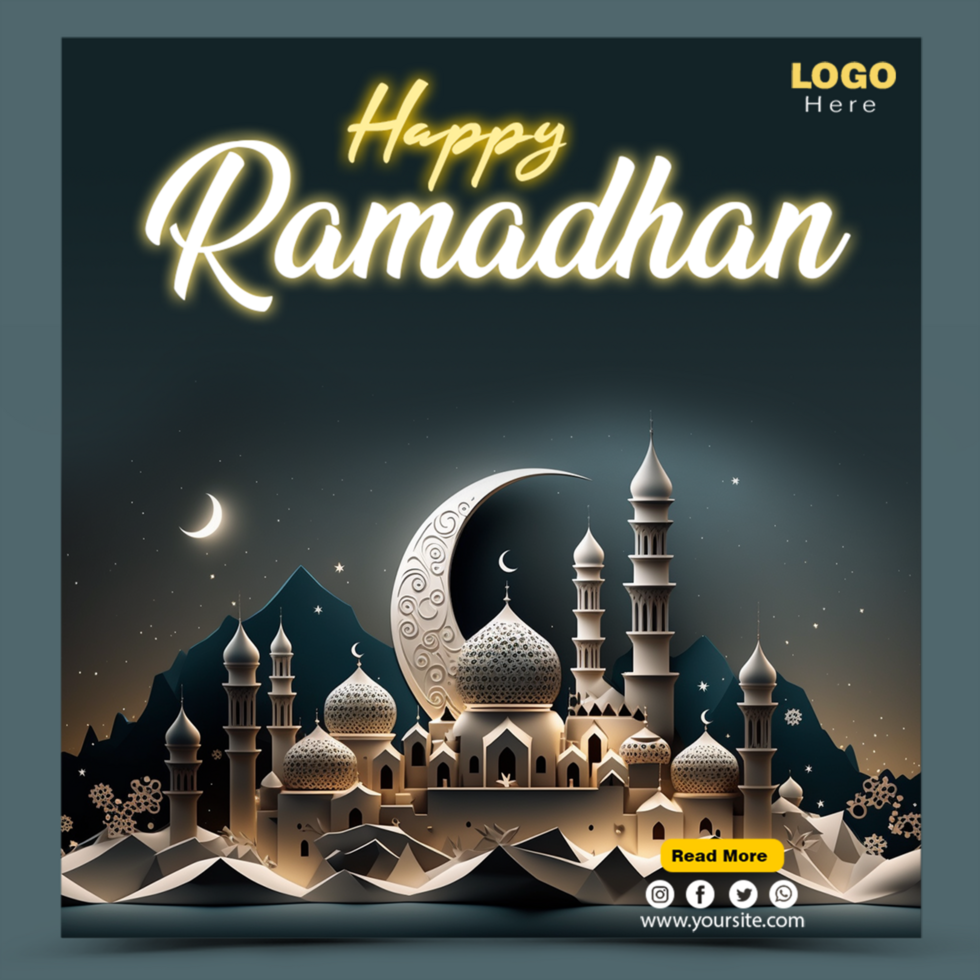 Ramadan en eid Islamitisch podium 3d Product Scherm uitverkoop banier achtergrond, Ramadan uitverkoop sociaal media post psd