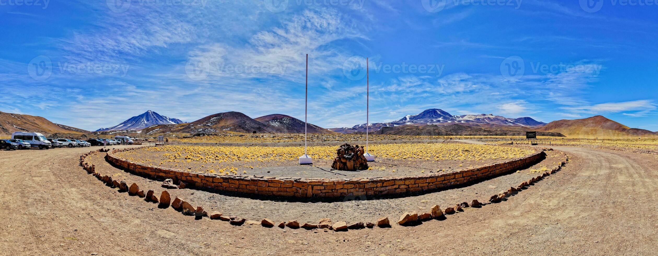 piedras rojas - atacama Desierto - san pedro Delaware atacama. foto