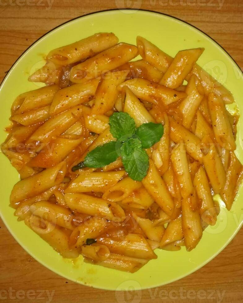 Delicious Homemade Red Sauce Pasta in Bangladesh photo