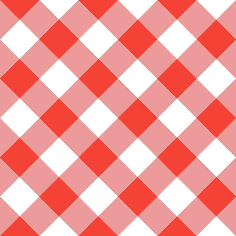 Red plaid pattern background. plaid pattern background. plaid background. Seamless pattern. for backdrop, decoration, gift wrapping, gingham tablecloth. vector