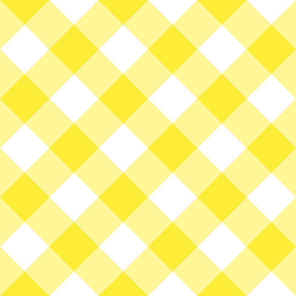 Yellow plaid pattern background. plaid pattern background. plaid background. Seamless pattern. for backdrop, decoration, gift wrapping, gingham tablecloth. vector