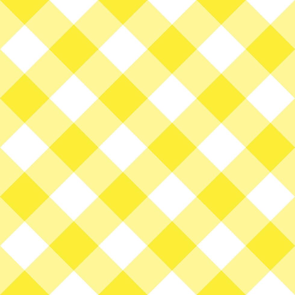 Yellow plaid pattern background. plaid pattern background. plaid background. Seamless pattern. for backdrop, decoration, gift wrapping, gingham tablecloth. vector