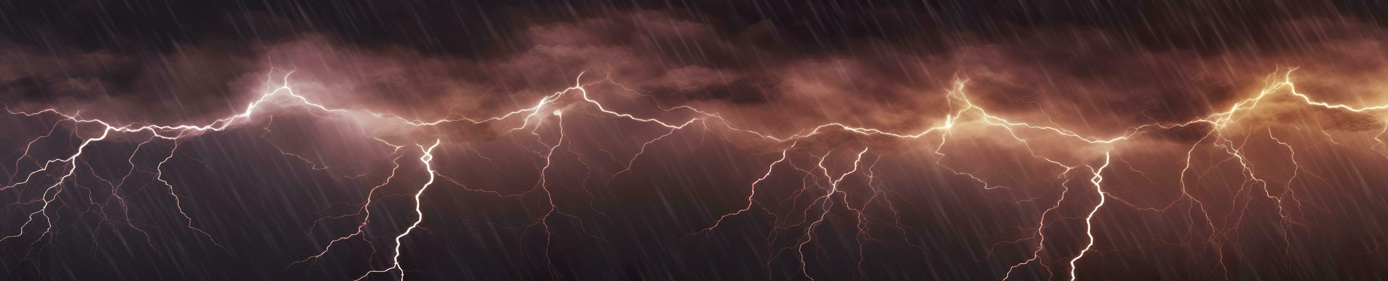 flat thunder lightning texture. Generative AI photo