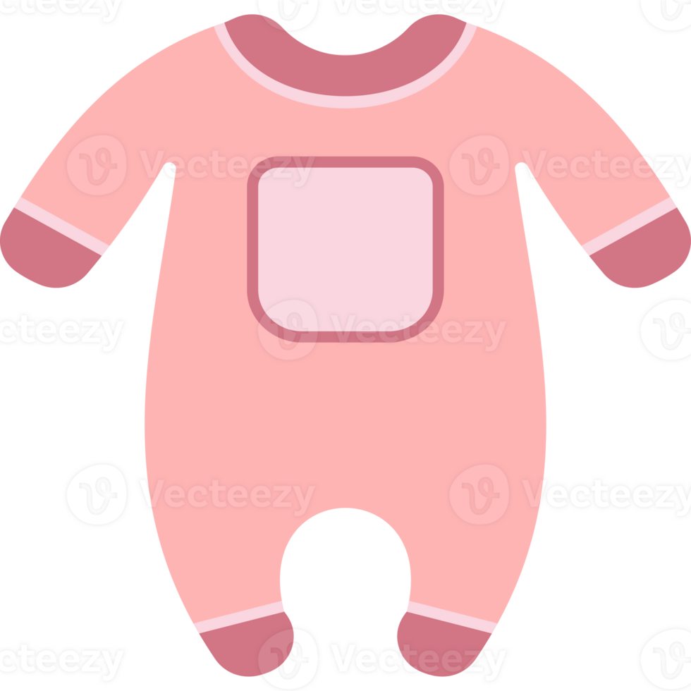 bébé le maillot de corps isolé transparent Contexte png illustration