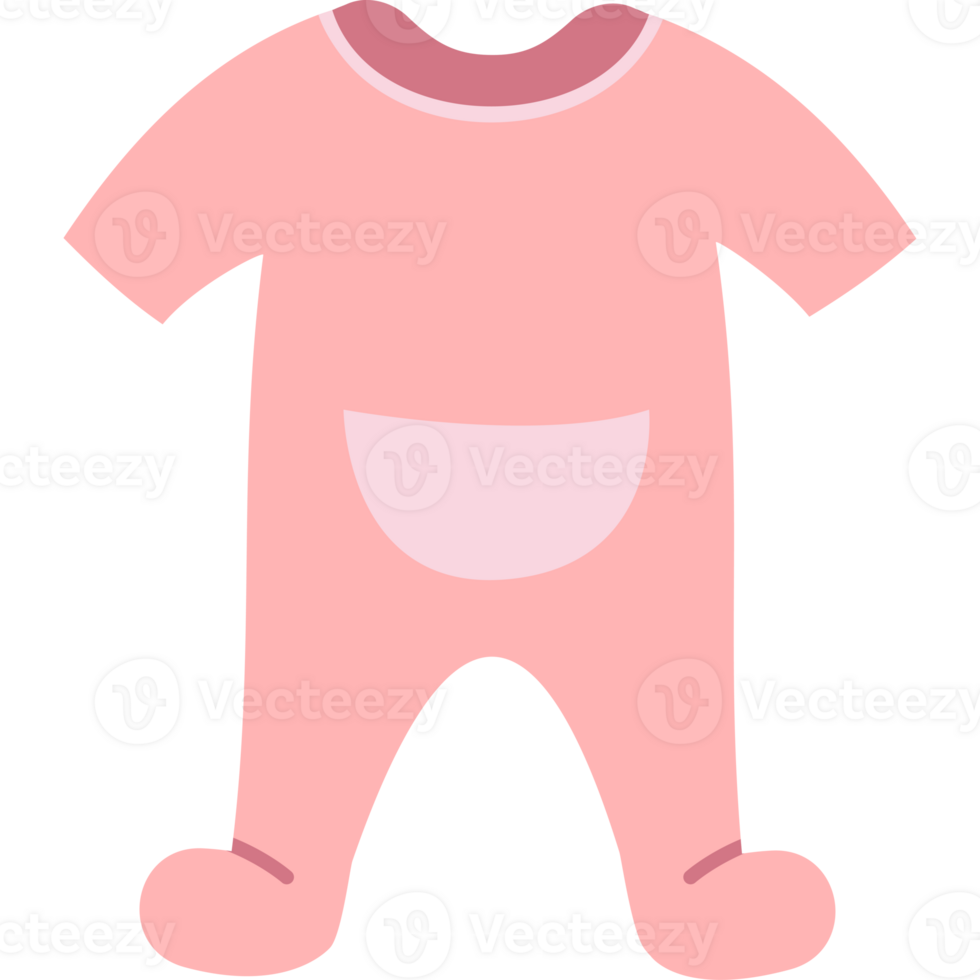 bébé le maillot de corps isolé transparent Contexte png illustration