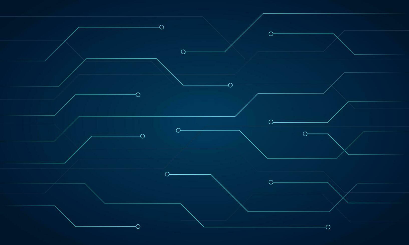 Abstract futuristic circuit board hi tech lines background vector