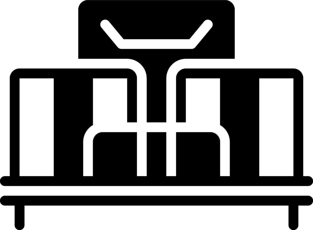 solid icon for packs vector
