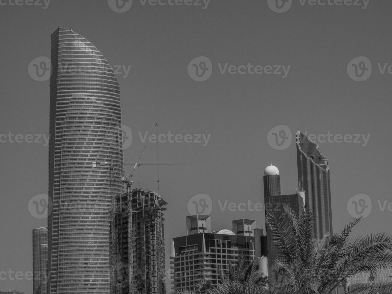 the beach of Abu dhabi photo