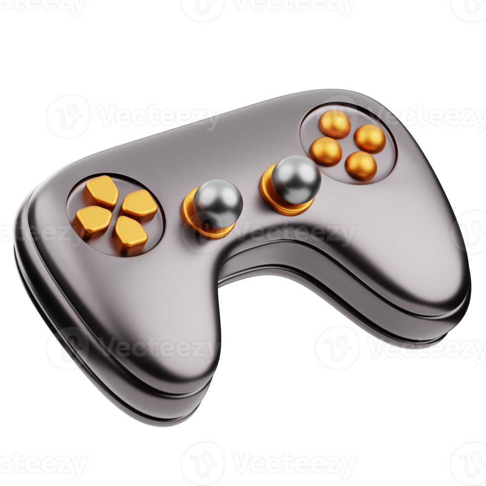 Joystick 3D Illustration for infographic, etc png