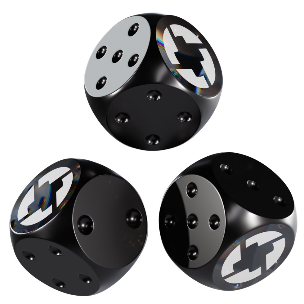 Dice 0x Protocol ,ZRX Glass Dice Crypto 3D Icon png