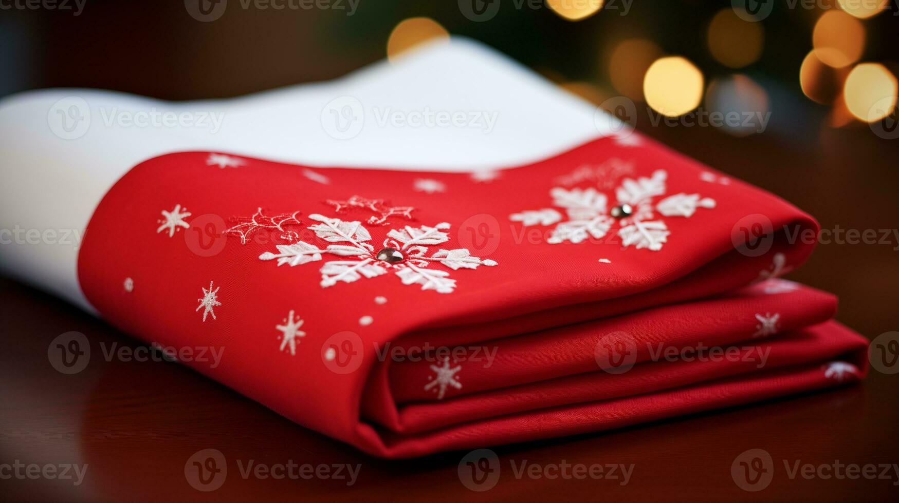 Scarf for a gift on a special day, Merry Christmas or New Year. Paper for gift boxes prepared for holiday celebrations. photo