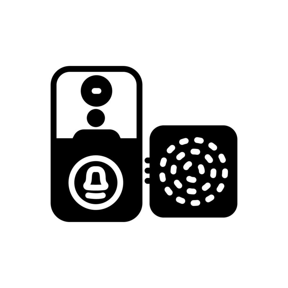 Door Bell icon in vector. Illustration vector