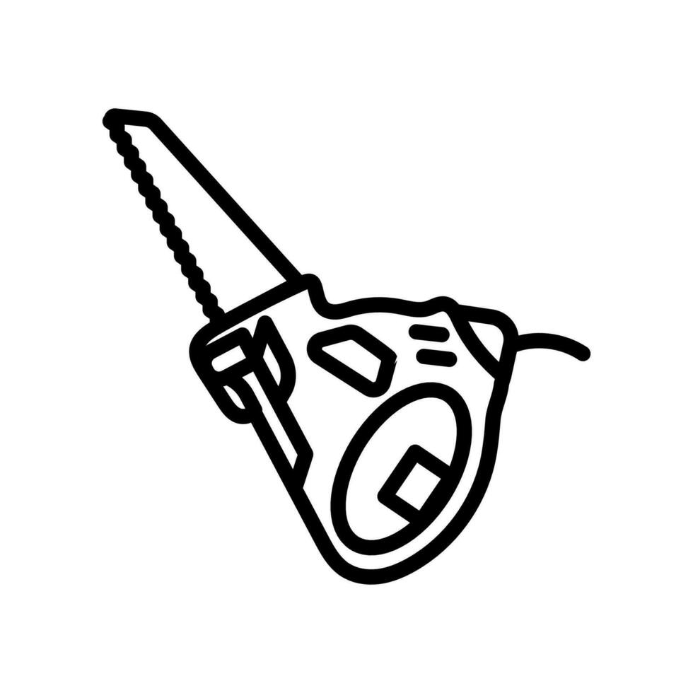 Saw Electric icon in vector. Illustration vector