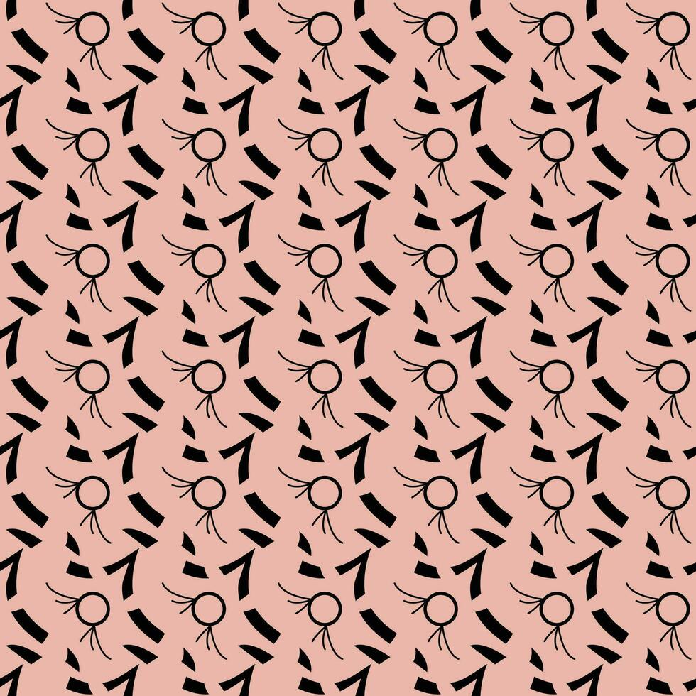 Abstract Seamless Textile Pattern for print vector