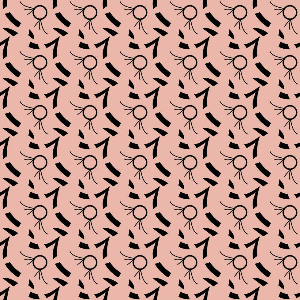 Abstract Seamless Textile Pattern for print vector