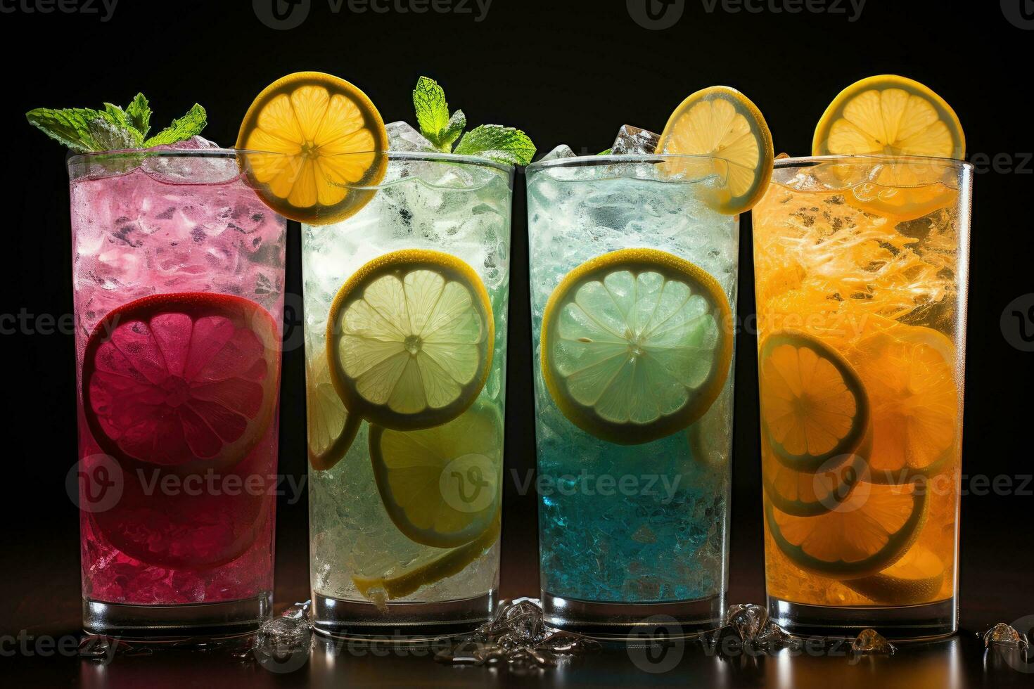 photos of summer drink capture AI Generated