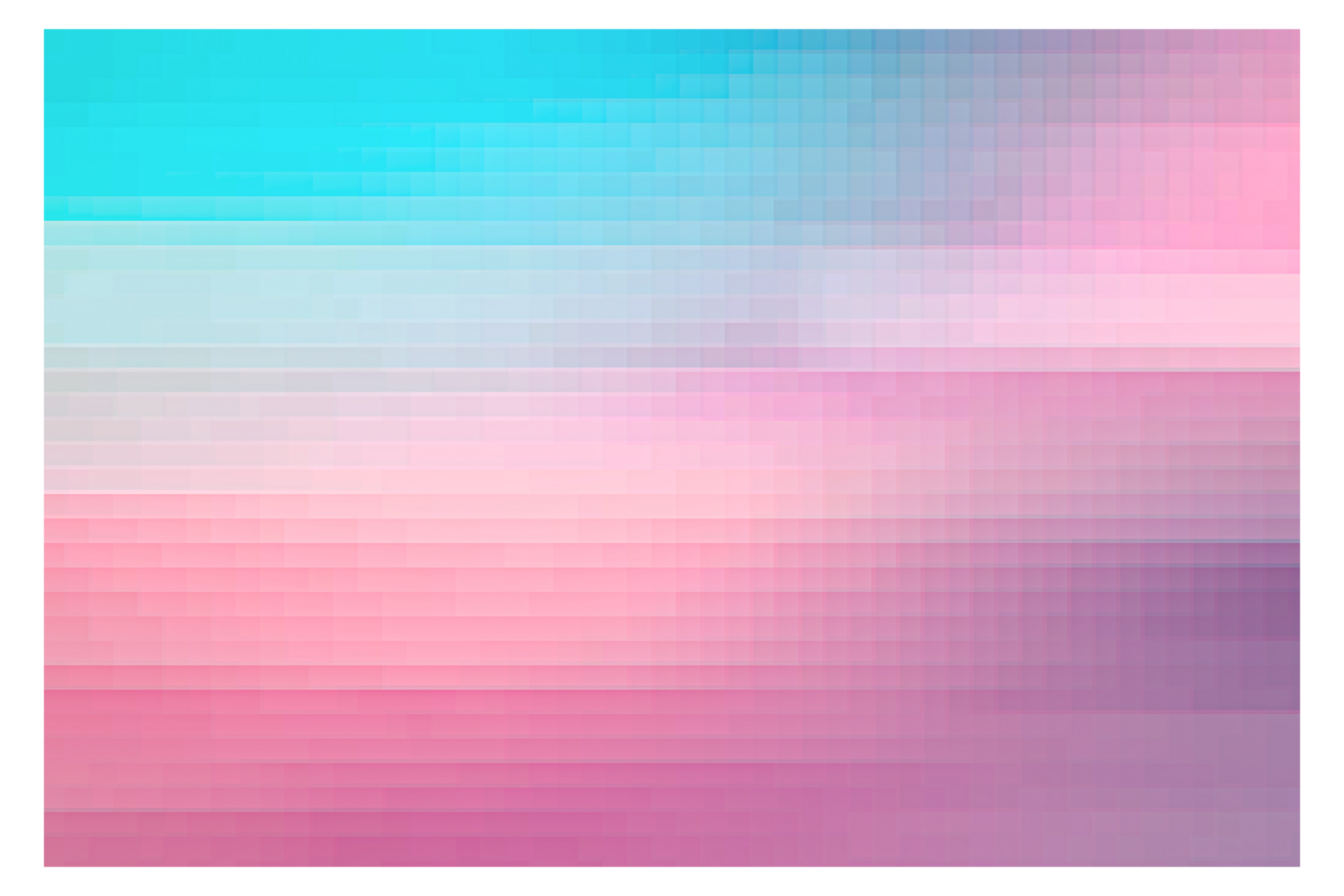 Glitch pixel backdrop. Data noise wide banner. Disintegration effect with color pixels. Digital abstract distortion and lines. png