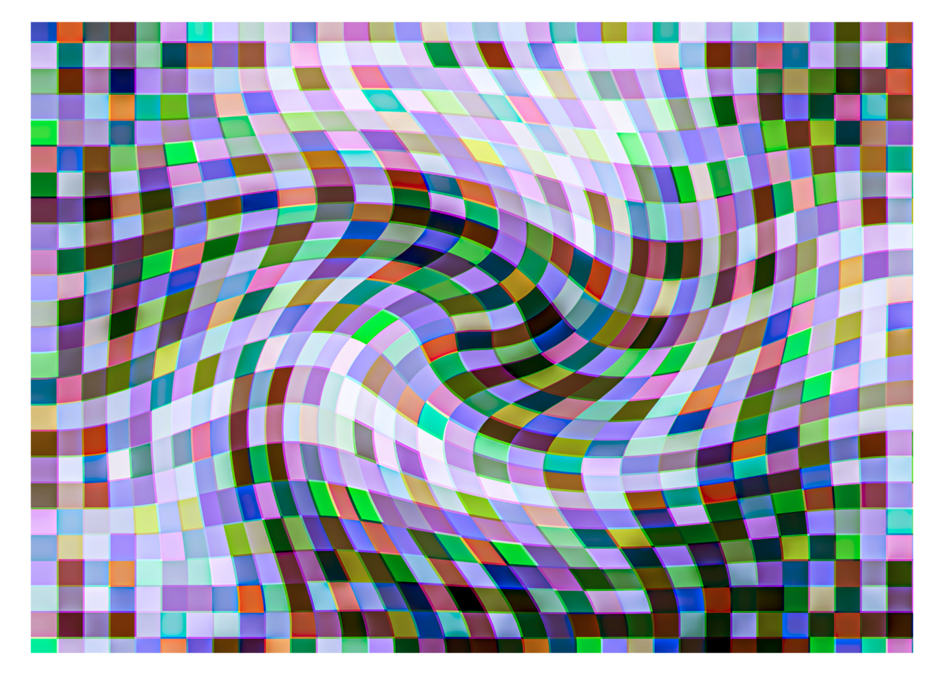 falha pixel pano de fundo. dados ruído Largo bandeira. desintegração efeito com cor píxeis. digital abstrato distorção e linhas. png