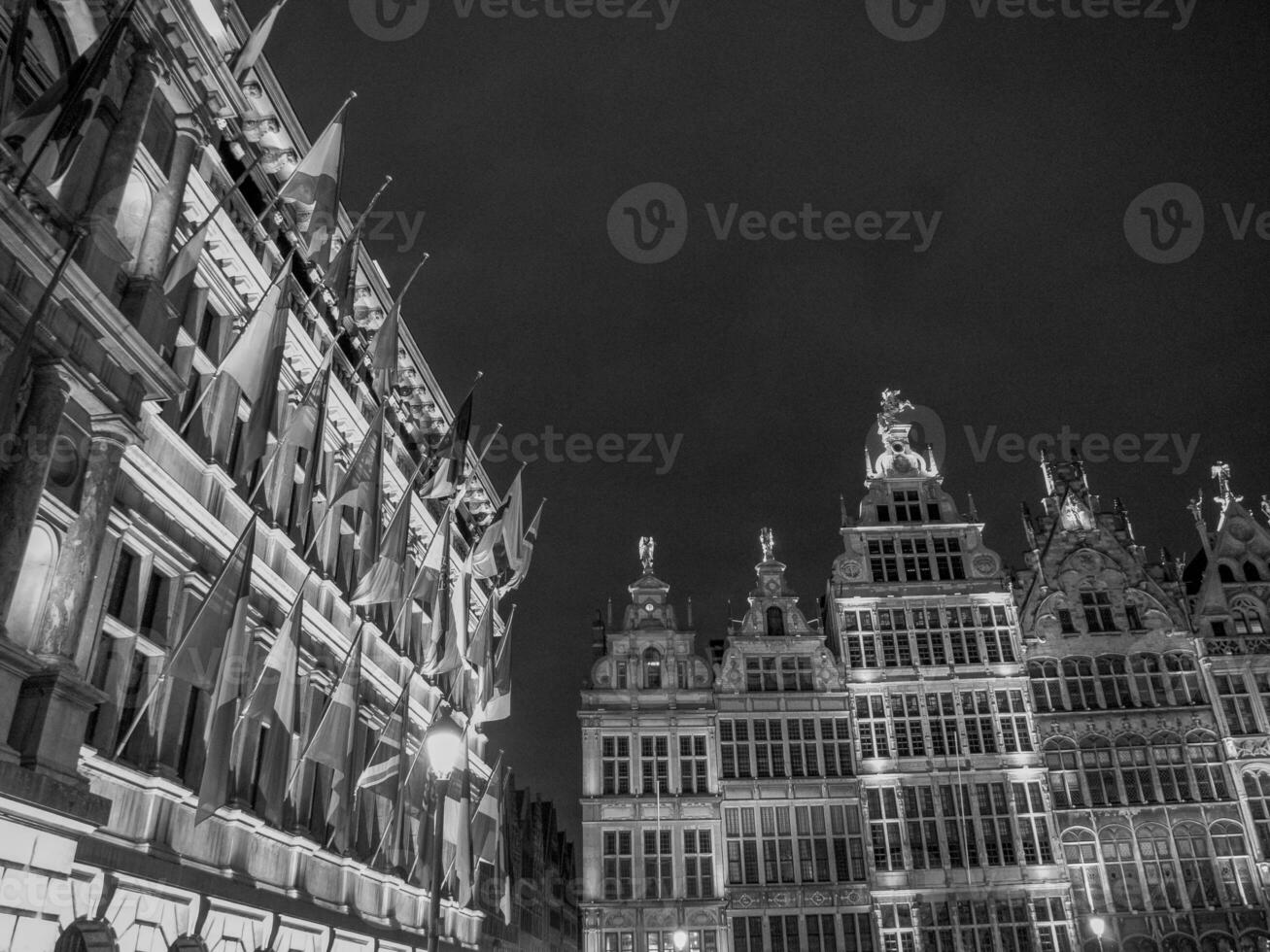 Antwerp city in Belgium photo