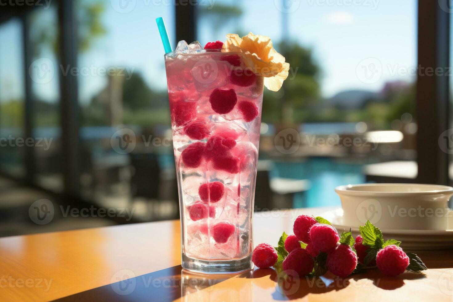 photos of summer drink capture AI Generated