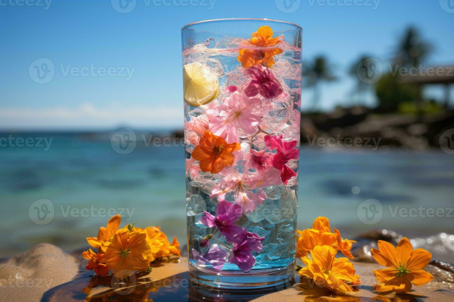 photos of summer drink capture AI Generated