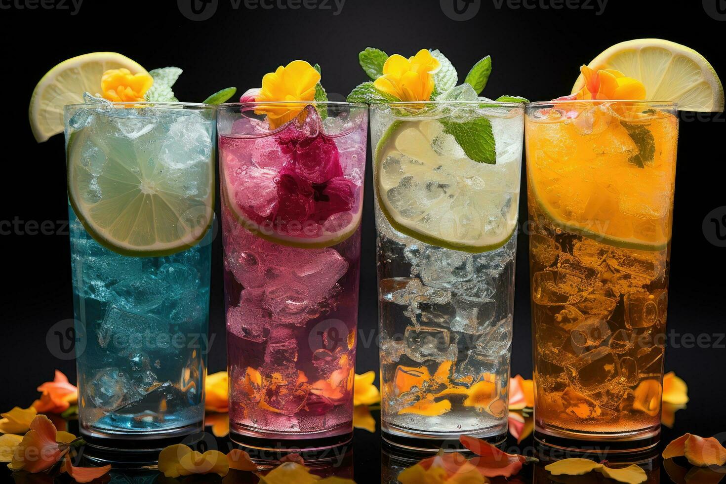 photos of summer drink capture AI Generated