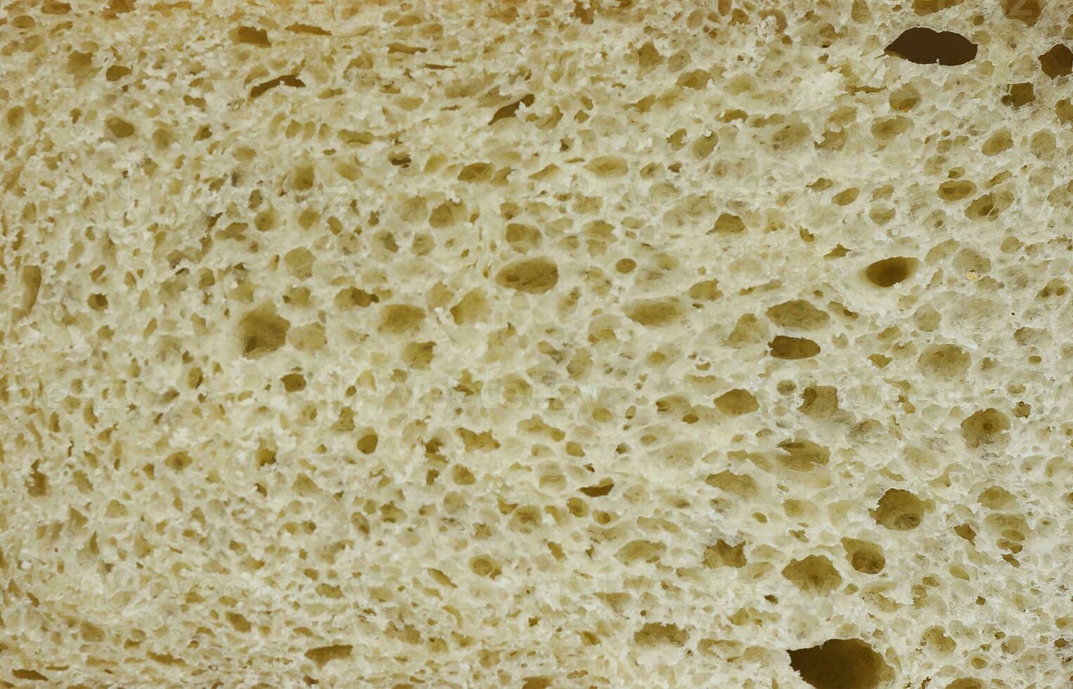 White bread texture in a cut. Close-up view on the plane of the finished dough product photo