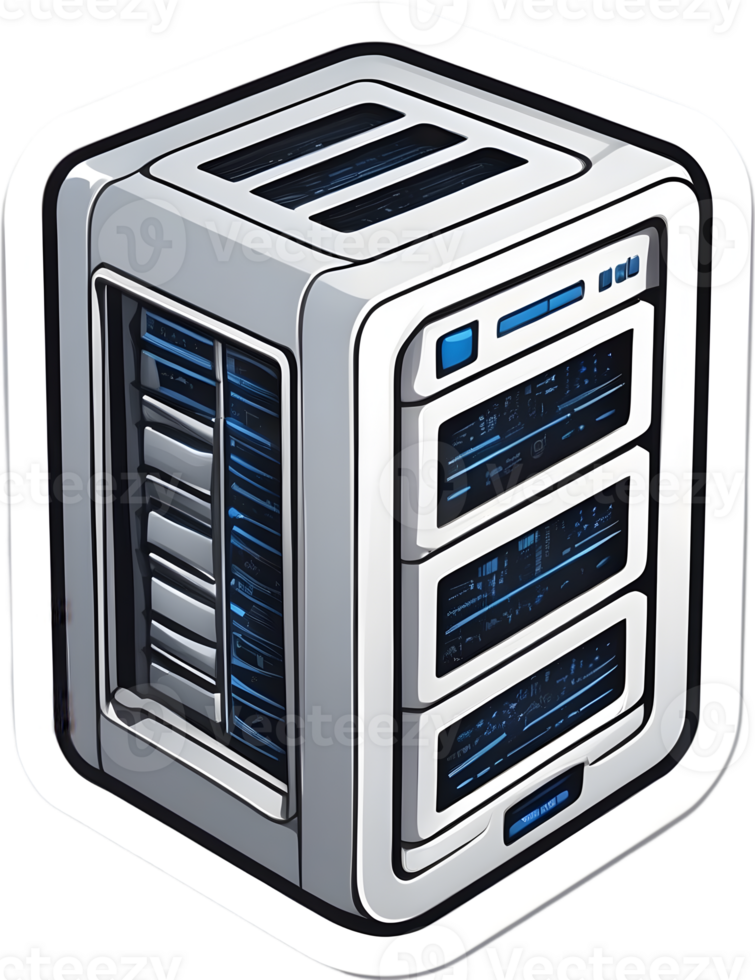 server icons set, isometric, 3d, isometric icons, server, server rack, ai generative png