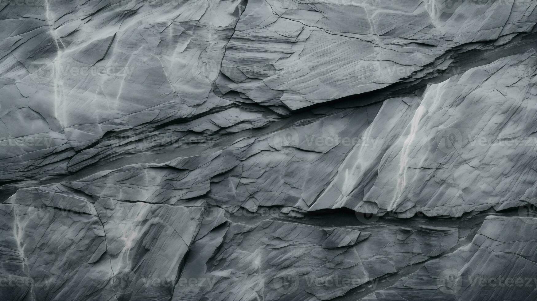 Abstract nature stone background gray rock backdrop AI generative photo