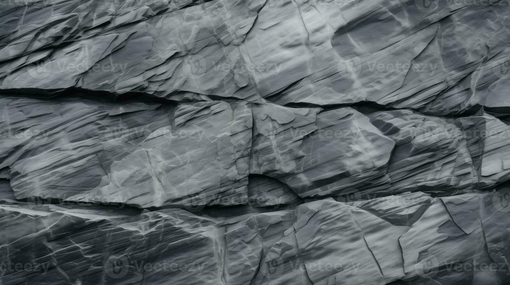 Abstract nature stone background gray rock backdrop AI generative photo