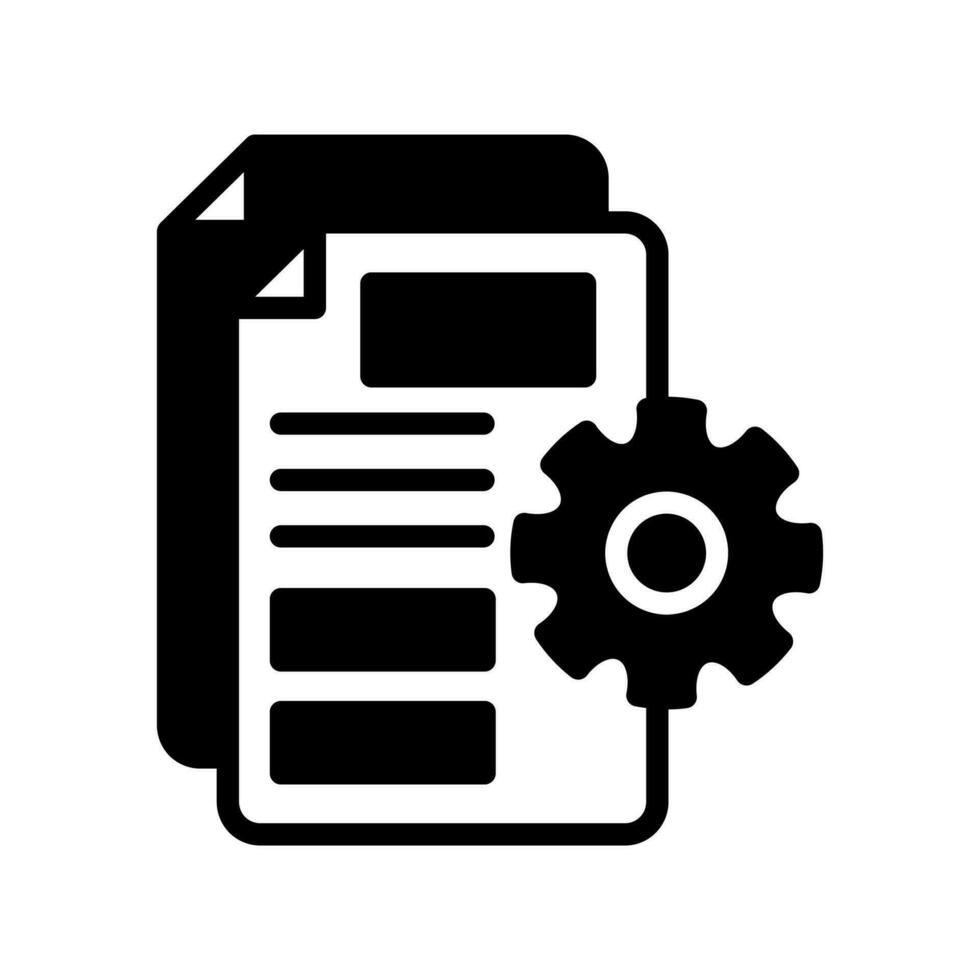 Content Management icon in vector. Illustration vector
