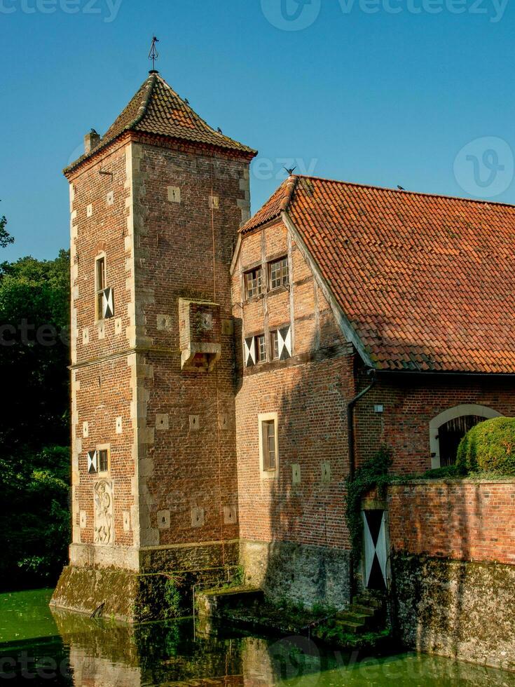 castle and park in westphalia photo