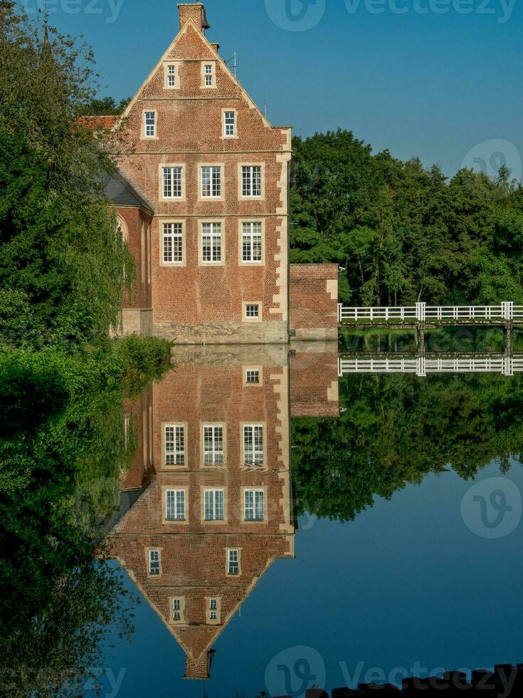 castle and park in westphalia photo