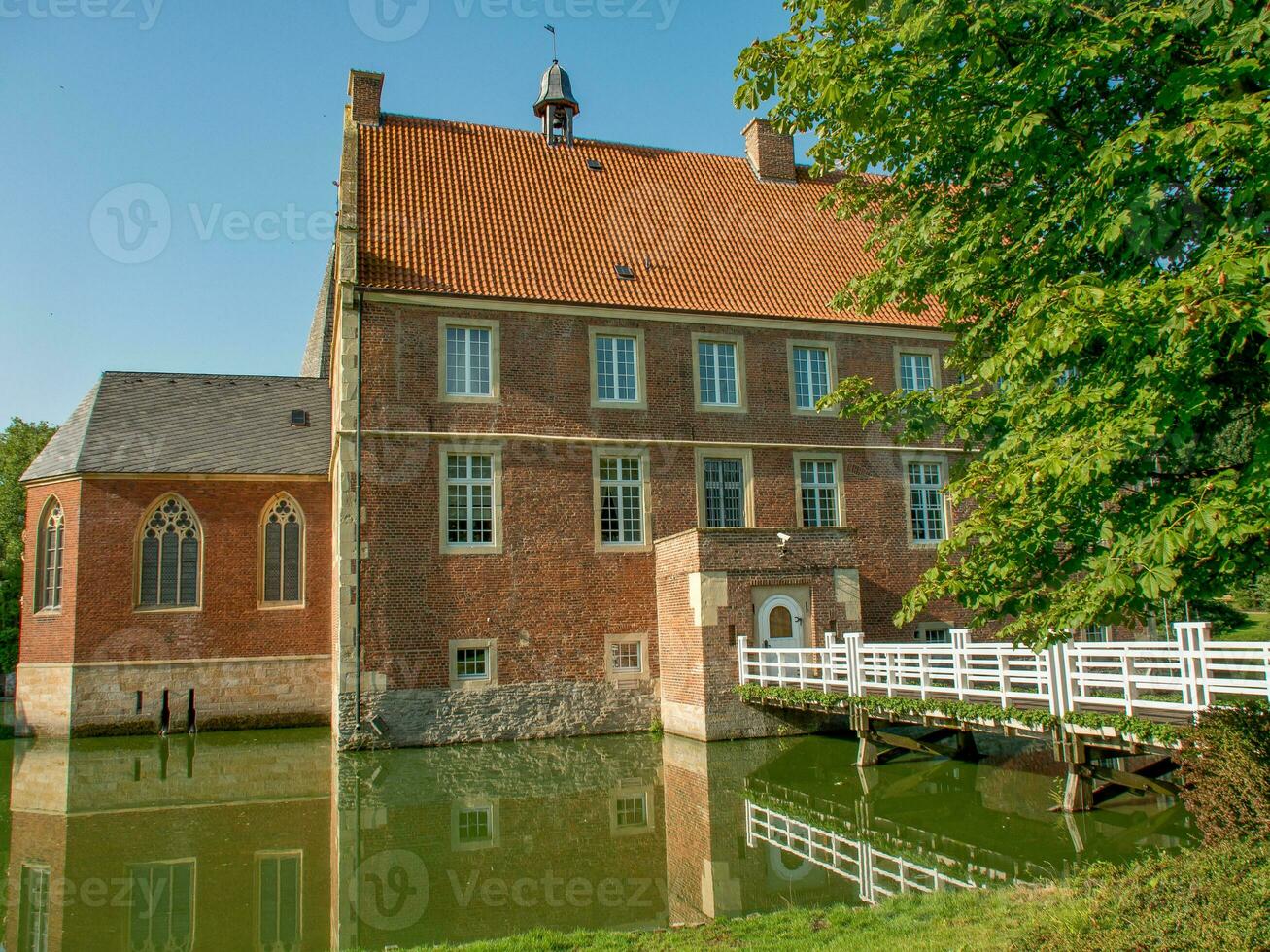 castle and park in westphalia photo