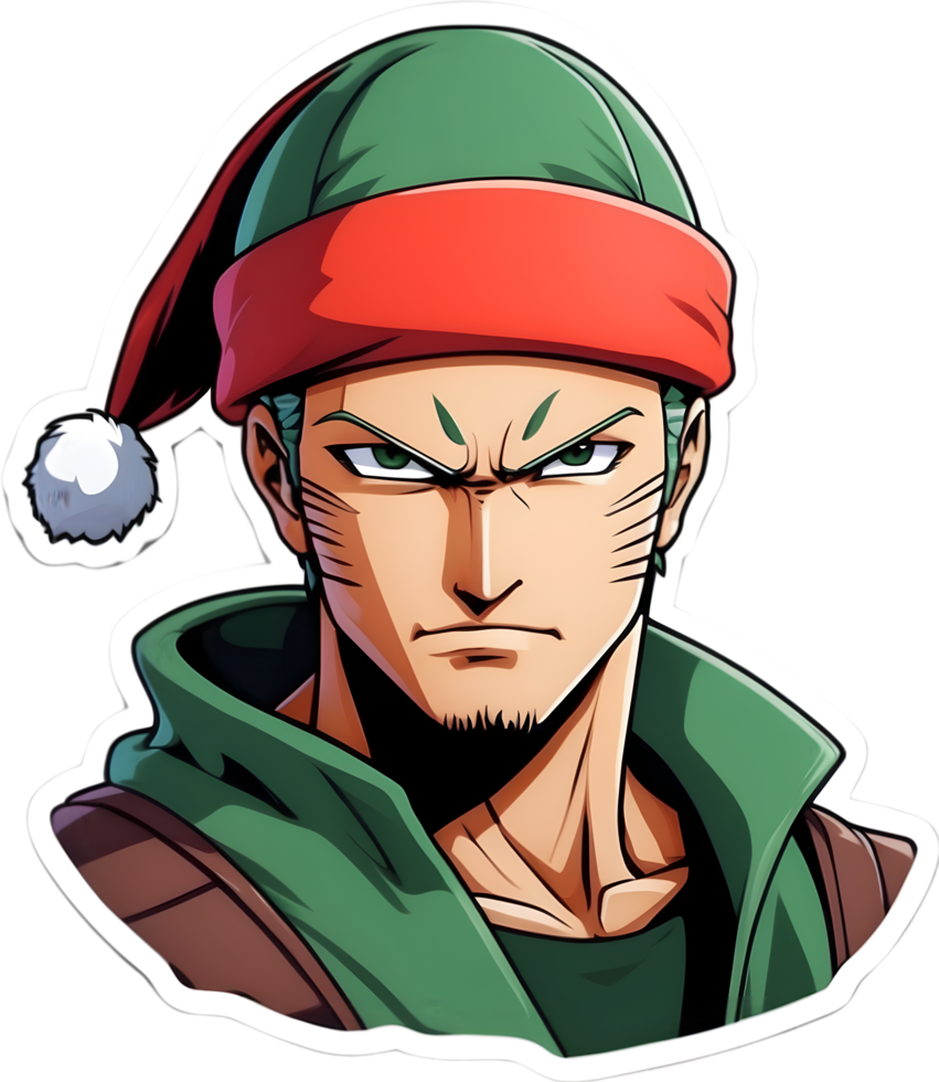 Roronoa Zoro Onepiece icon ai generative png