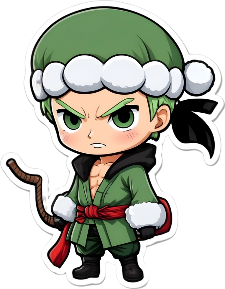 Roronoa Zoro Onepiece icon ai generative png