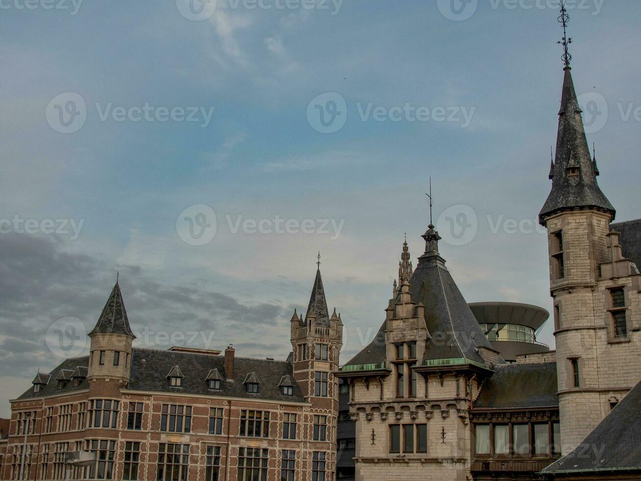 the city of Antwerp in belgium photo