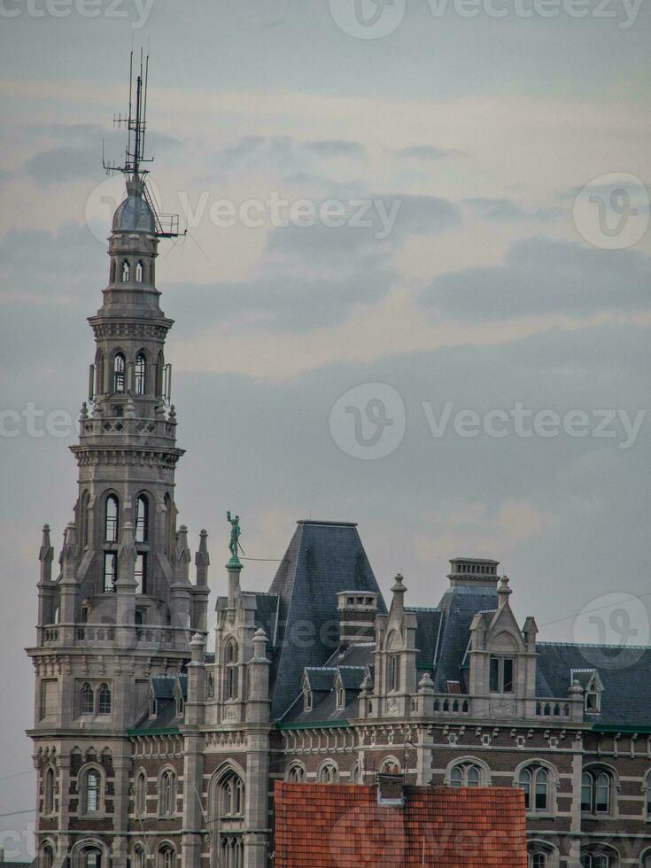 the city of Antwerp in belgium photo