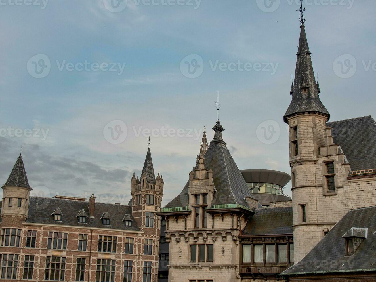 the city of Antwerp in belgium photo