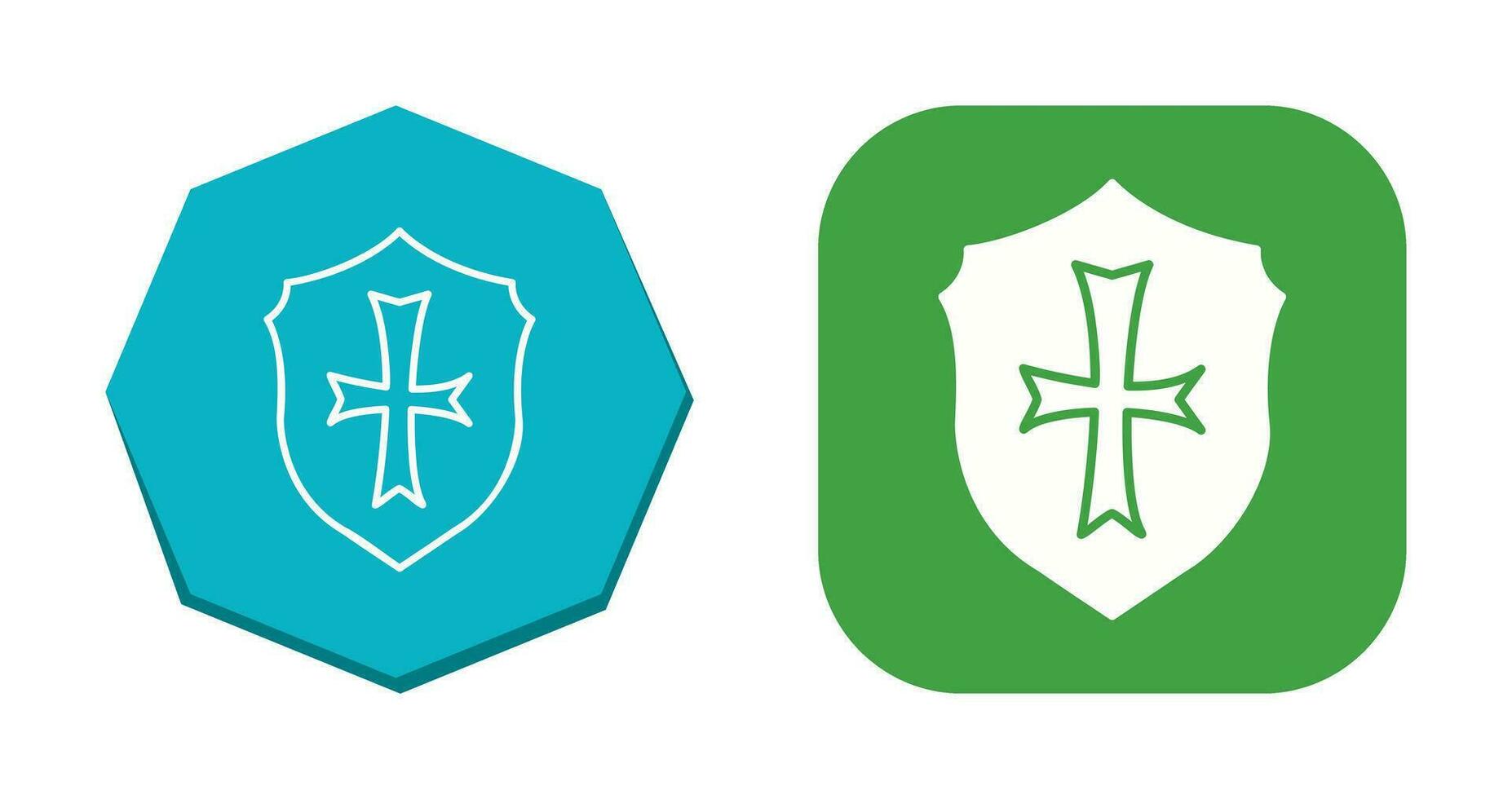 Unique Sheild Vector Icon