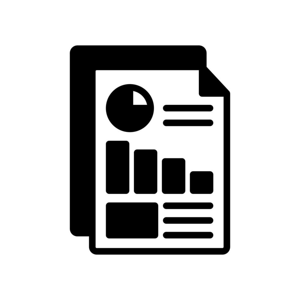 SEO Report icon in vector. Illustration vector